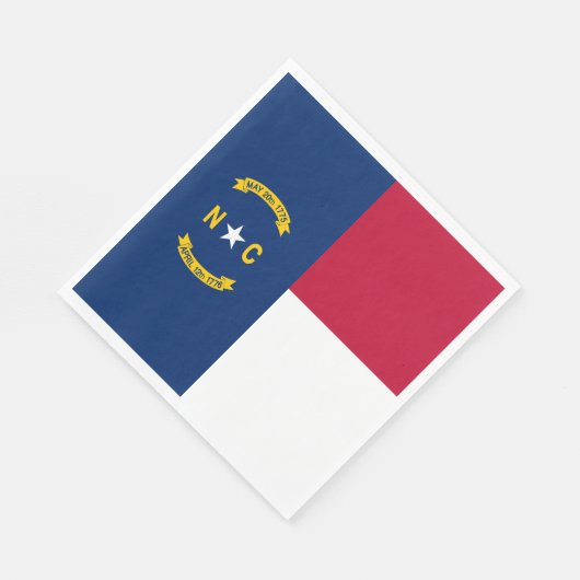 vlag van de staat North Carolina Servet (Hoek)