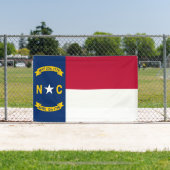 vlag van de staat North Carolina Spandoek (Insitu)