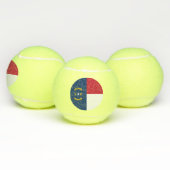 vlag van de staat North Carolina Tennisballen (Multi)