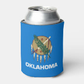 vlag van de staat Oklahoma Blikjeskoeler (Blikje Voorkant)