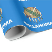 vlag van de staat Oklahoma Cadeaupapier (Rol Hoek)