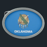 vlag van de staat Oklahoma Gesp<br><div class="desc">Patriottisch Oklahoma staatsvlag.</div>