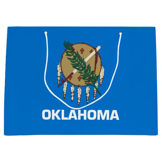 vlag van de staat Oklahoma Groot Cadeauzakje (Voorkant)