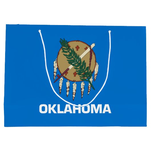 vlag van de staat Oklahoma Groot Cadeauzakje (Achterkant)