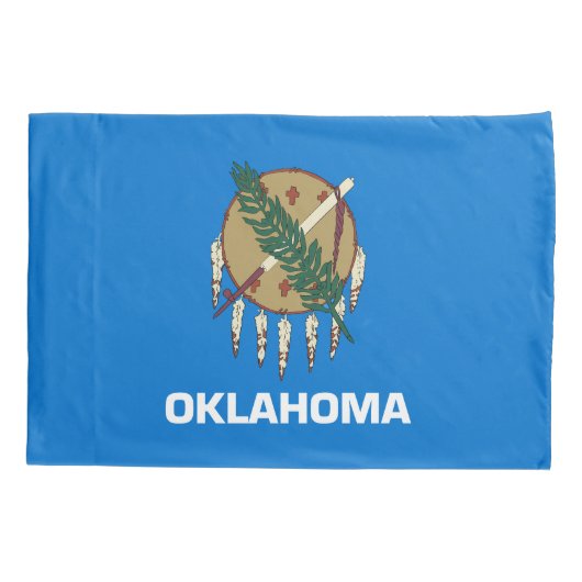 vlag van de staat Oklahoma Kussensloop (Achterkant)
