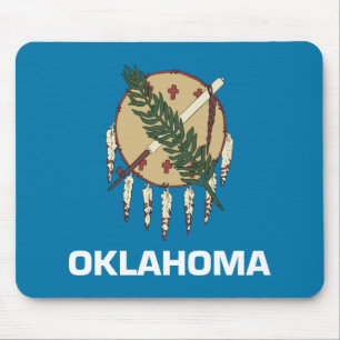 vlag van de staat Oklahoma Muismat