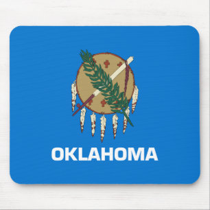 vlag van de staat Oklahoma Muismat