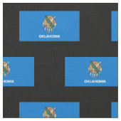 vlag van de staat Oklahoma Stof (Close Up)