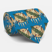 vlag van de staat Oklahoma Stropdas (Opgerold)