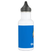 vlag van de staat Oklahoma Waterfles (Links)