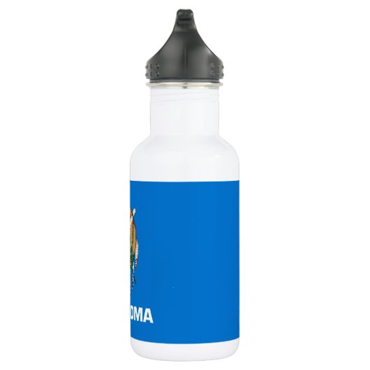 vlag van de staat Oklahoma Waterfles (Rechts)
