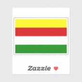 Vlag van de staat Oost-Indonesië Sticker (Vel)