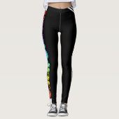 Vlag van de staat Patriotic California Leggings (Voorkant)