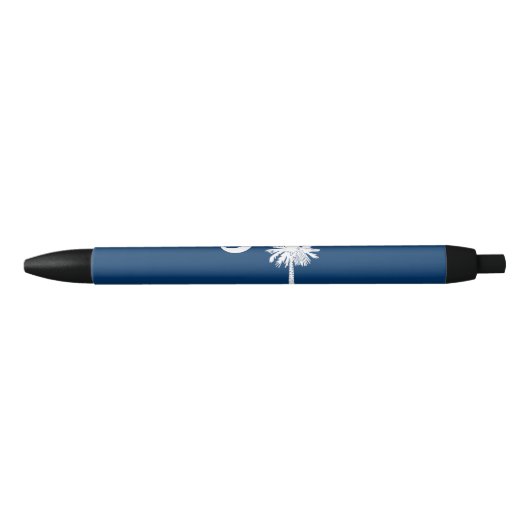 vlag van de staat South Carolina Blauwe Inkt Pen (Voorkant)