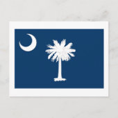 vlag van de staat South Carolina Briefkaart (Voorkant)