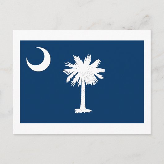 vlag van de staat South Carolina Briefkaart (Voorkant)