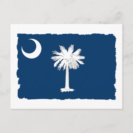 vlag van de staat South Carolina Briefkaart (Voorkant)