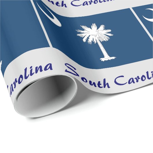 vlag van de staat South Carolina Cadeaupapier (Rol Hoek)