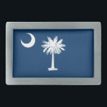 vlag van de staat South Carolina Gesp<br><div class="desc">Patriottische Zuid-Carolina staatsvlag.</div>