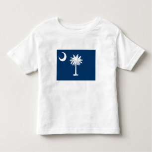 vlag van de staat South Carolina Kinder Shirts