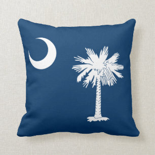 vlag van de staat South Carolina Kussen