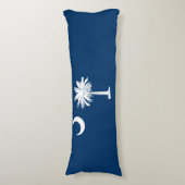 vlag van de staat South Carolina Lichaamskussen (Voorkant Verticaal)