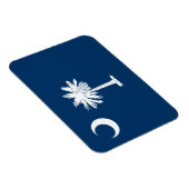 vlag van de staat South Carolina Magneet (Rechterzijde)
