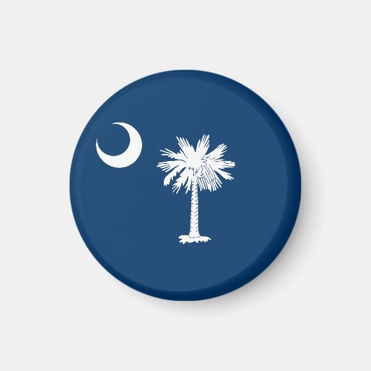 vlag van de staat South Carolina Magneet (Voorkant)