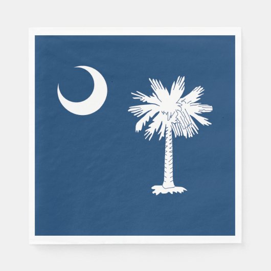 vlag van de staat South Carolina Servet (Voorkant)