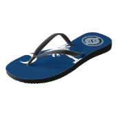 vlag van de staat South Carolina Teenslippers (Schuin)