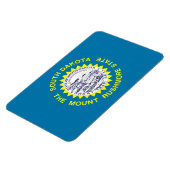 vlag van de staat South Dakota Magneet (Linkerzijde)