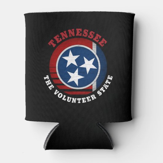 VLAG VAN DE STAAT TENNESSEE VOLUNTEER BLIKJESKOELER (Voorkant)
