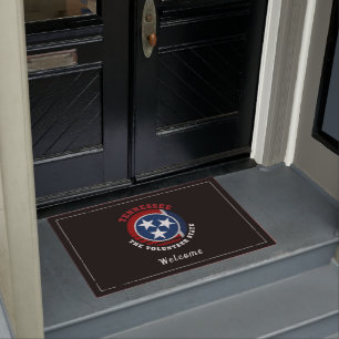 VLAG VAN DE STAAT TENNESSEE VOLUNTEER DEURMAT
