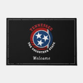 VLAG VAN DE STAAT TENNESSEE VOLUNTEER DEURMAT (Voorkant)