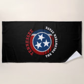 VLAG VAN DE STAAT TENNESSEE VOLUNTEER STRANDLAKEN (Voorkant)