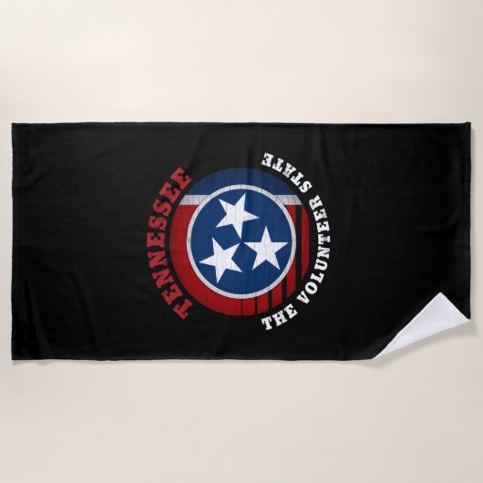 VLAG VAN DE STAAT TENNESSEE VOLUNTEER STRANDLAKEN (Voorkant)