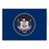Vlag van de staat Utah (Voorkant Horizontaal)