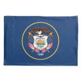 Vlag van de staat Utah Kussensloop (Achterkant)