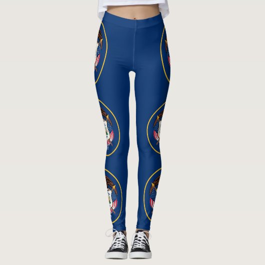 Vlag van de staat Utah Leggings (Voorkant)