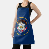 Vlag van de staat Utah Schort (Insitu)