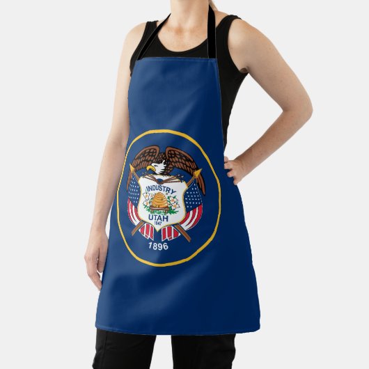Vlag van de staat Utah Schort (Insitu)