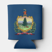 Vlag van de staat Vermont Blikjeskoeler (Achterkant)