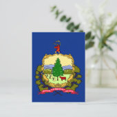 Vlag van de staat Vermont Briefkaart (Staand voorkant)
