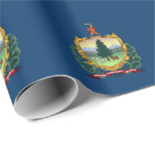 Vlag van de staat Vermont Cadeaupapier (Rol Hoek)