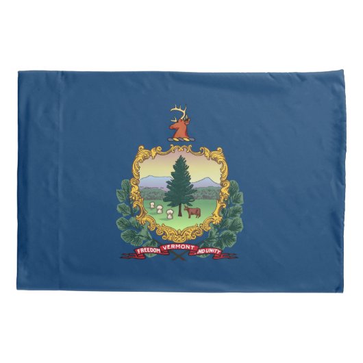 Vlag van de staat Vermont Kussensloop (Achterkant)