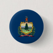 Vlag van de staat Vermont Ronde Button 3,2 Cm (Voorkant)