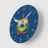 Vlag van de staat Vermont Ronde Klok (Hoek)