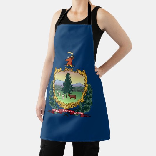 Vlag van de staat Vermont Schort (Insitu)