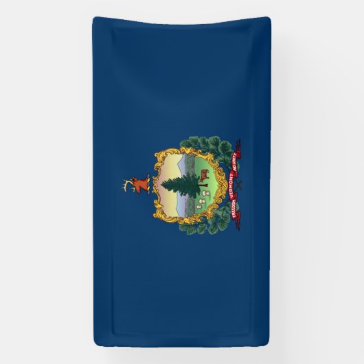 Vlag van de staat Vermont Spandoek (Verticaal)
