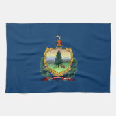 Vlag van de staat Vermont Theedoek (Horizontaal)